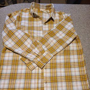 Over sized midweight brushed flannel. Womens small